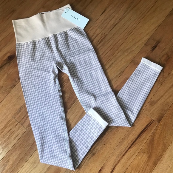 Varley Pants - Varley houndstooth seamless leggings